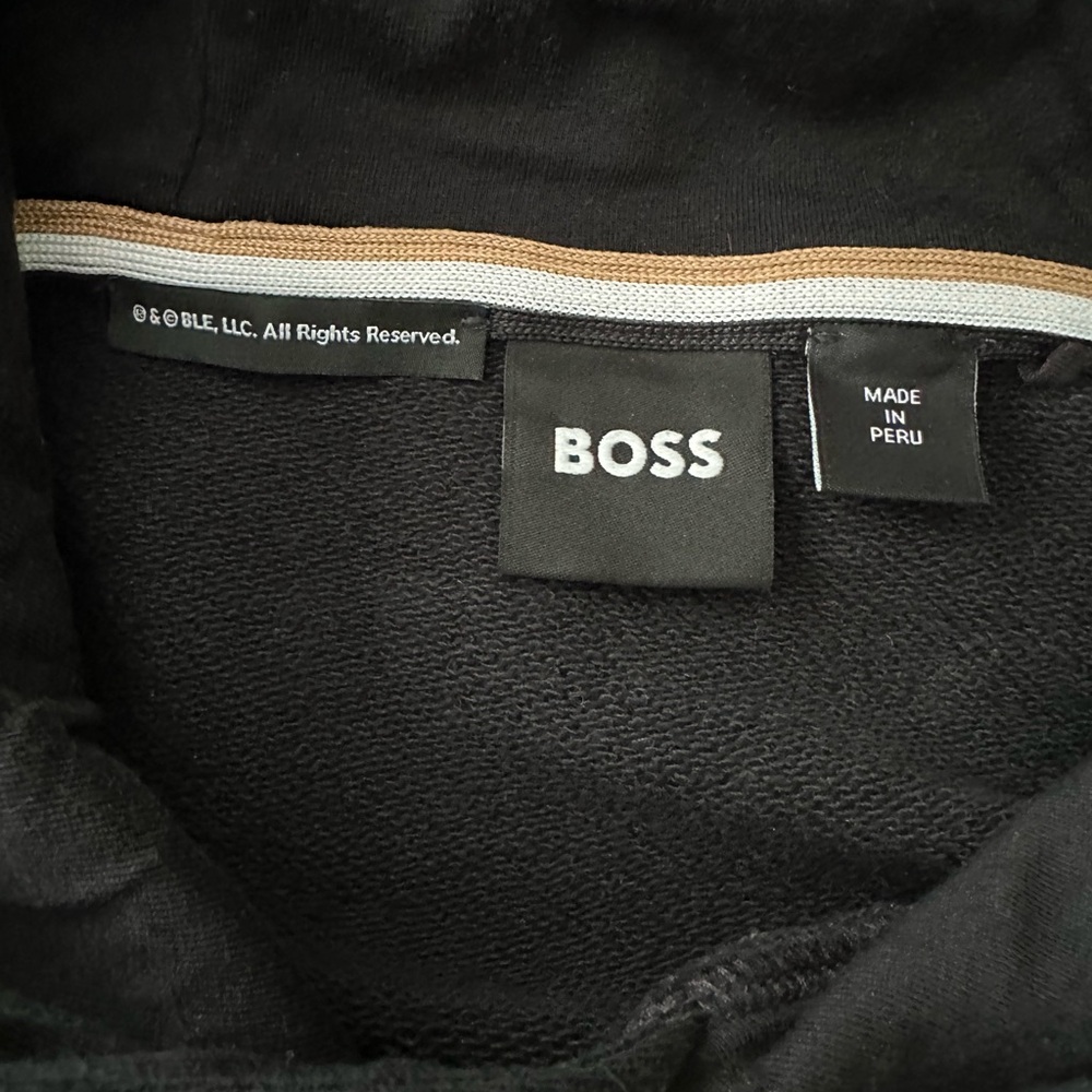 Hugo Boss Bruce Lee Hoodie Size L with Embroidered Bruce Lee EC - Picture 6 of 7